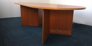 conference tables in wood color